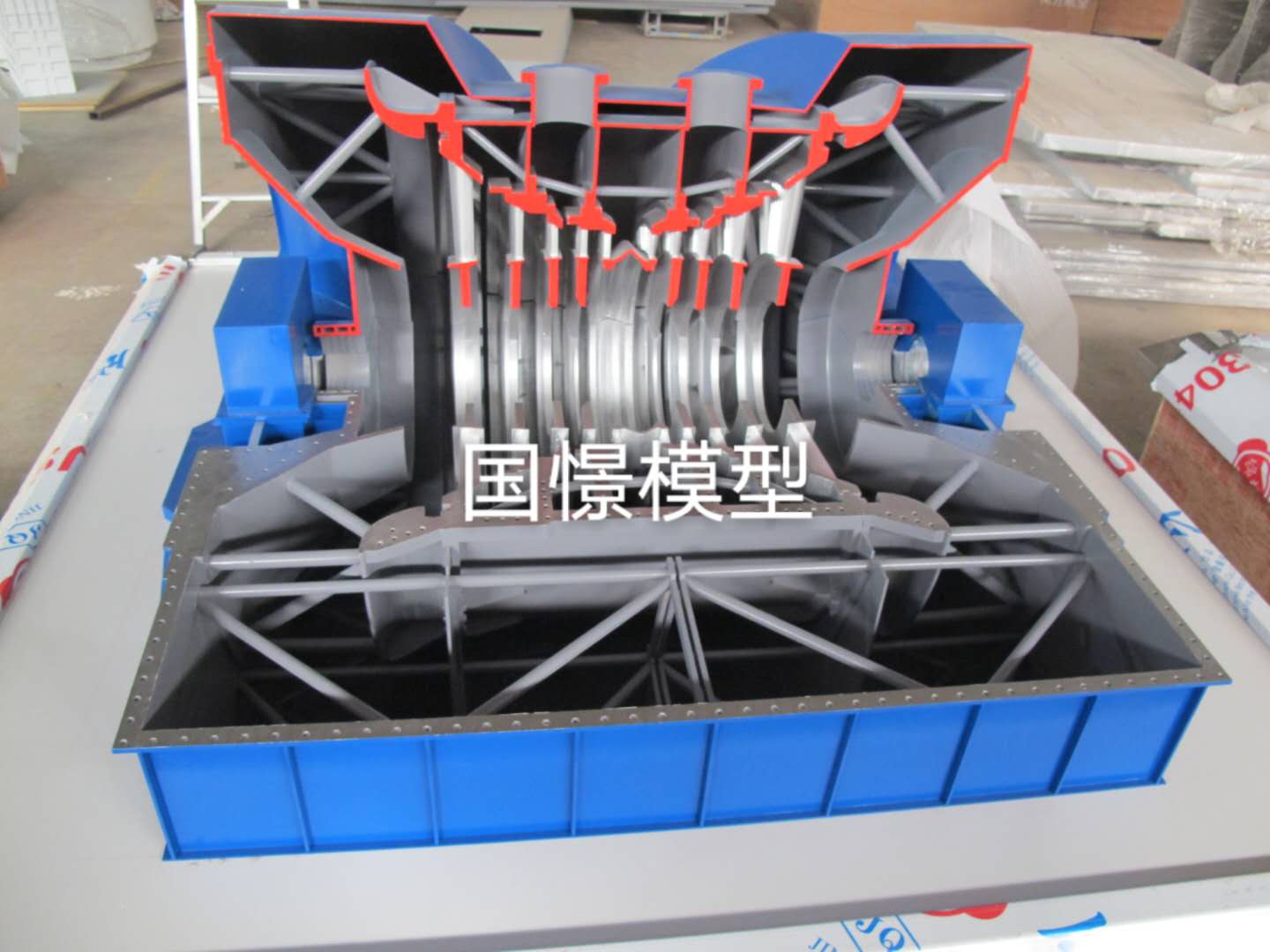 饶阳县机械模型