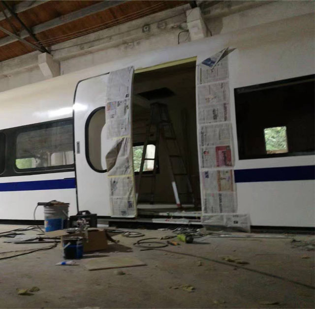 饶阳县高铁模型