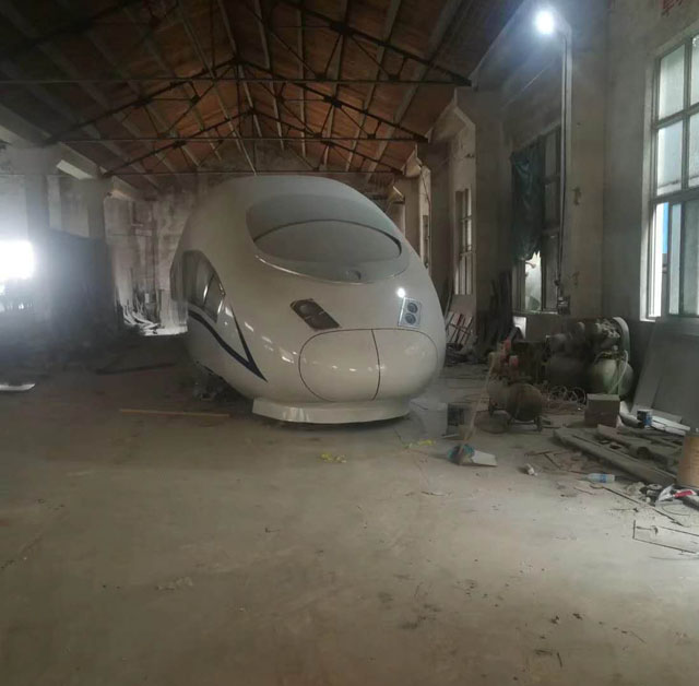 饶阳县高铁模型