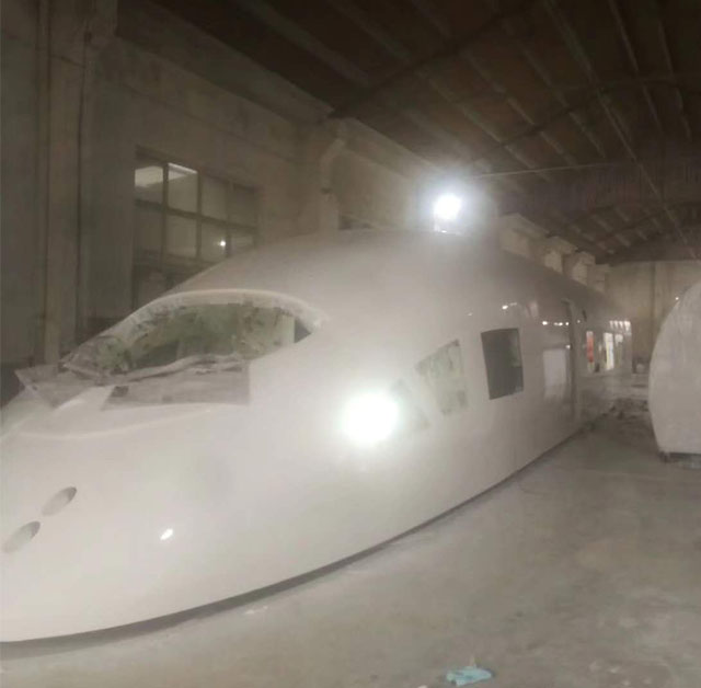 饶阳县高铁模型